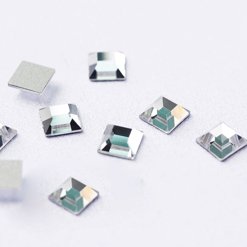Flat Top Square 20pcs 4mm Non  - Hotfix Rhinestone Sheet review and price
