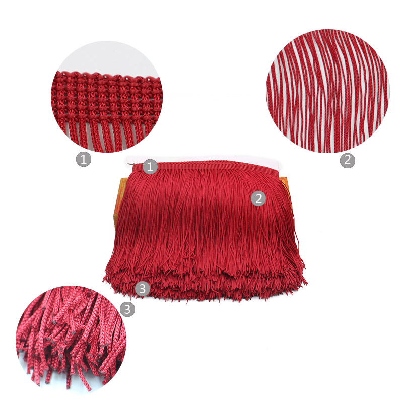 10 Yards 15cm Long Tassel Frin - Beaded Trim Fringe review and price