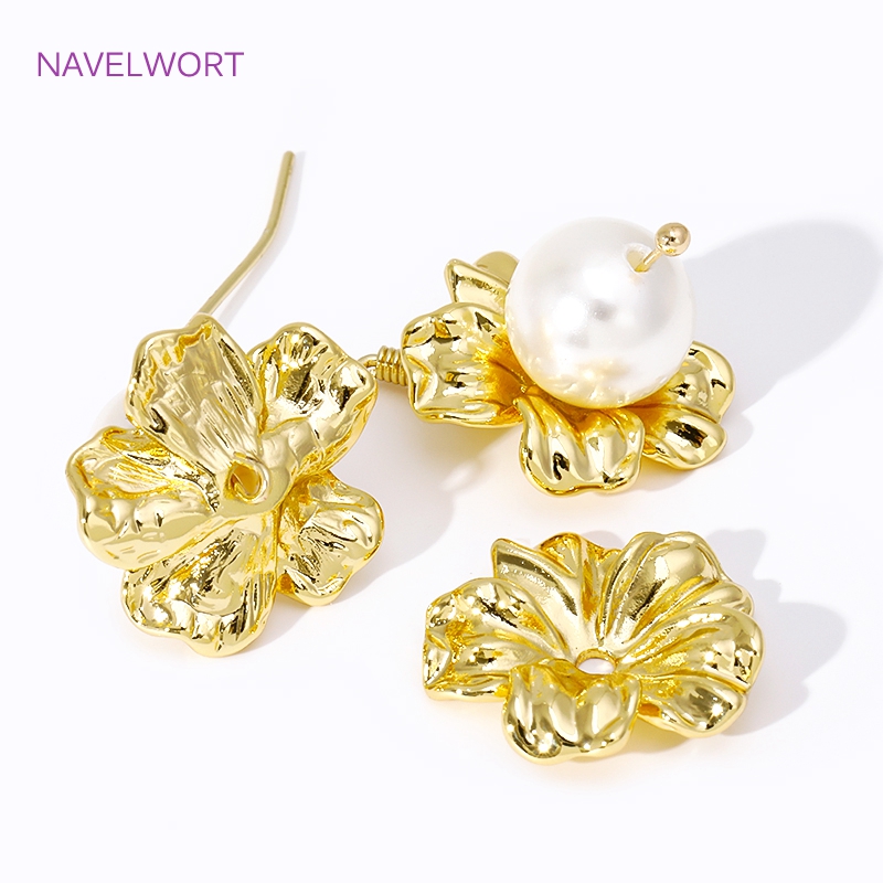 18K Gold Plated Large Flower B - Embellishment Crafts review and price
