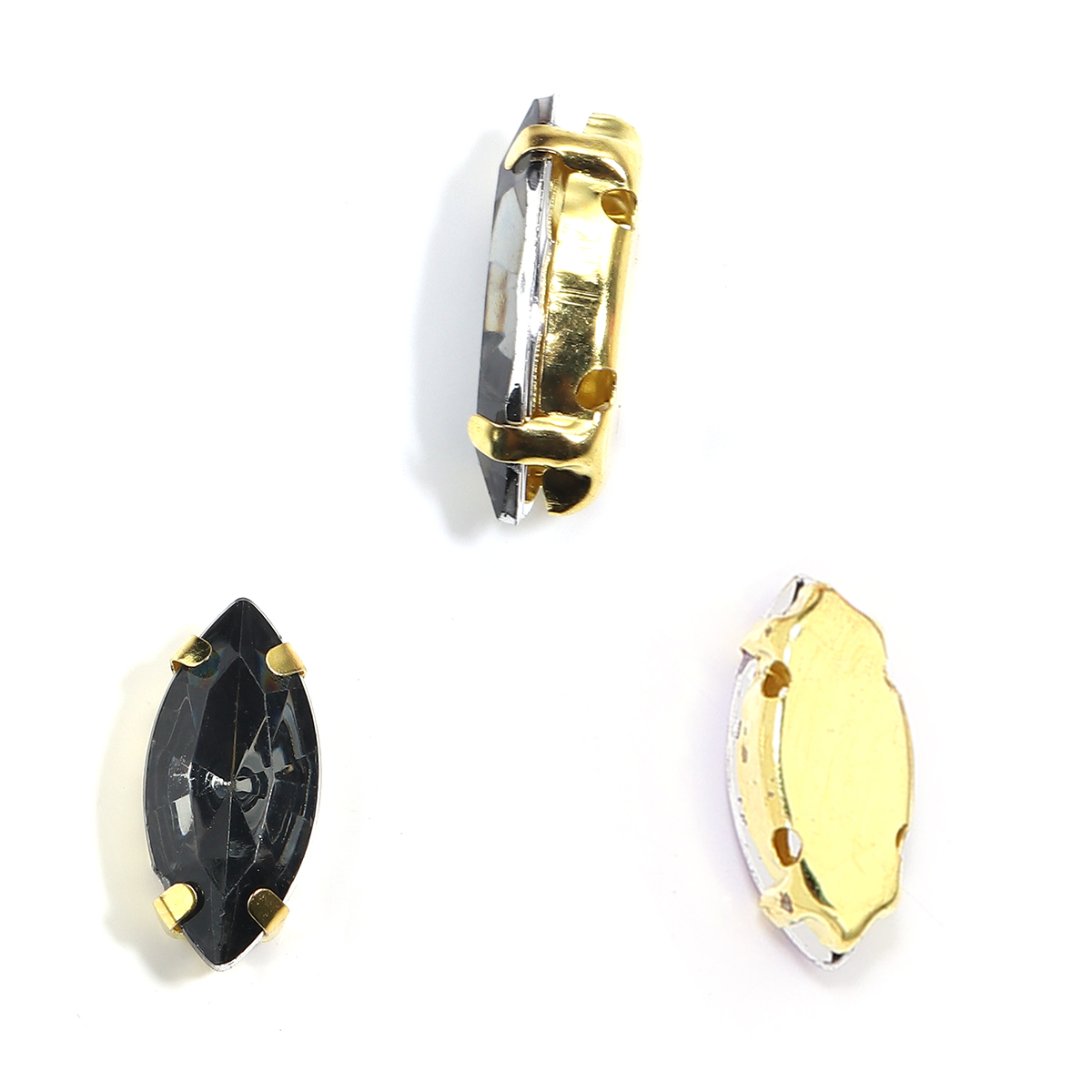 50pcs/lot Horse Eye Shape Claw - Sew On Rhinestone review and price