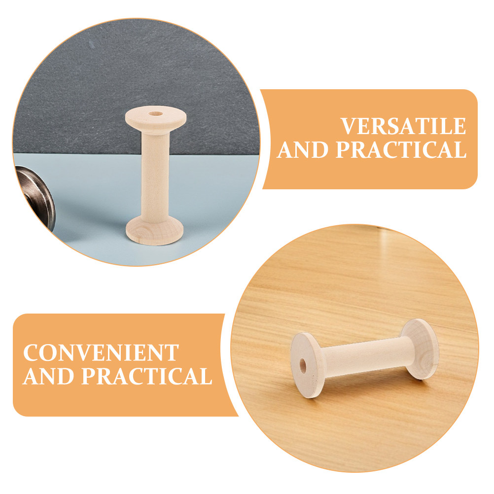 4Pcs Wooden Thread Spool Holde - Embroidery Craft review and price