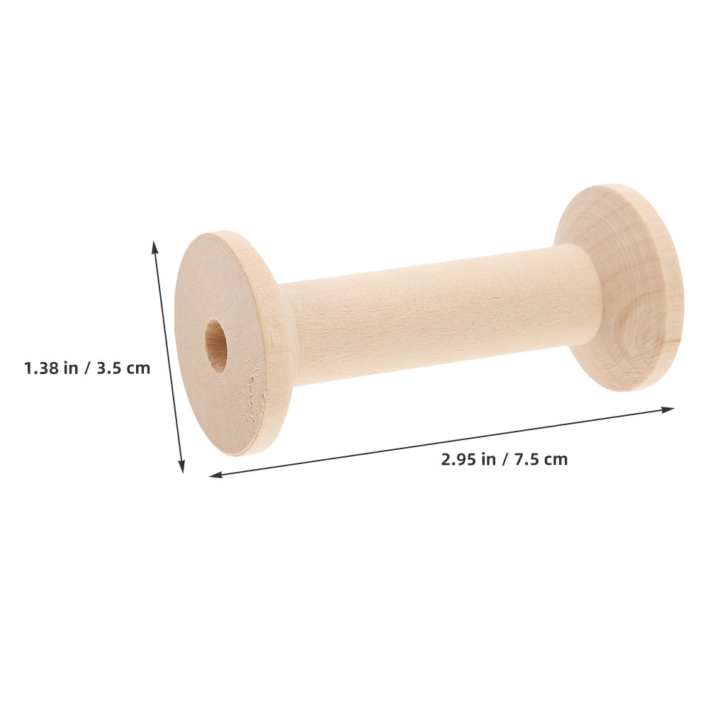 4Pcs Wooden Thread Spool Holde - Embroidery Craft review and price
