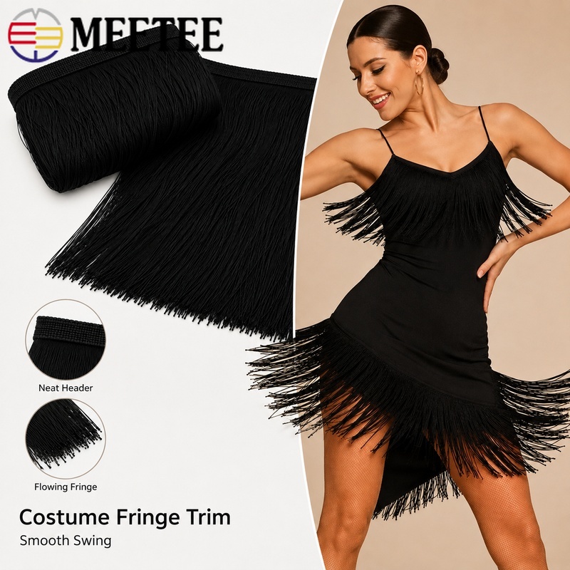 1/2/3M 50cm Tassel Fringe Trim - Fringe Ribbon Sewing review and price
