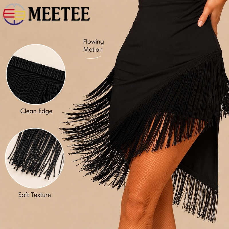 1/2/3M 50cm Tassel Fringe Trim - Fringe Ribbon Sewing review and price