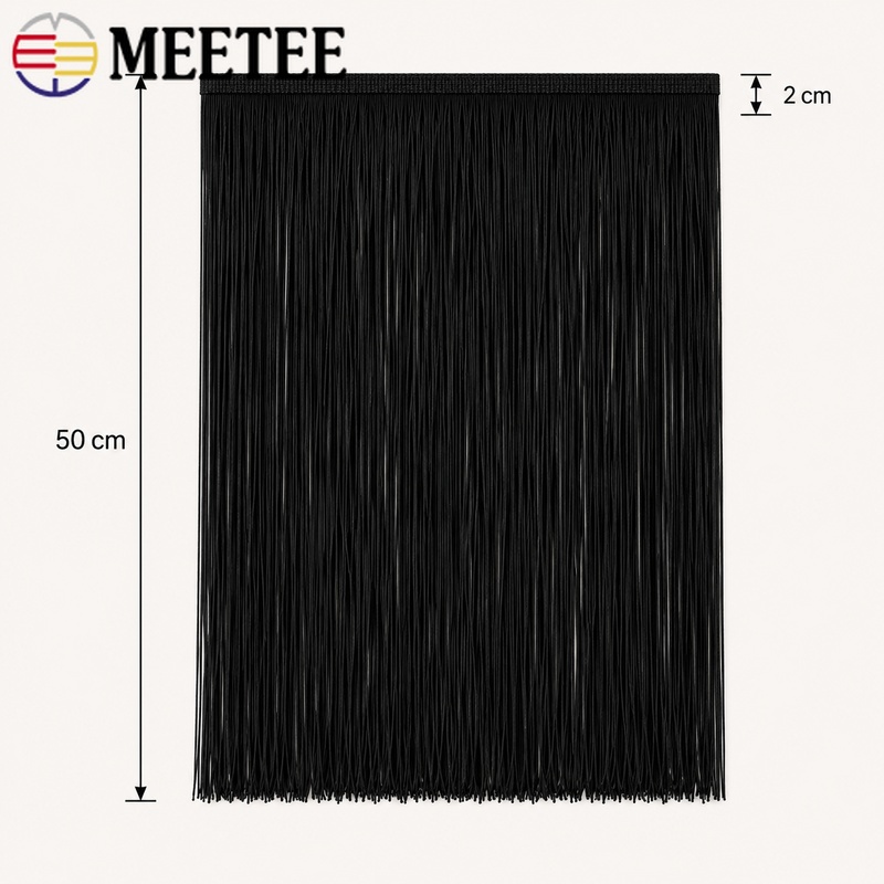 1/2/3M 50cm Tassel Fringe Trim - Fringe Ribbon Sewing review and price