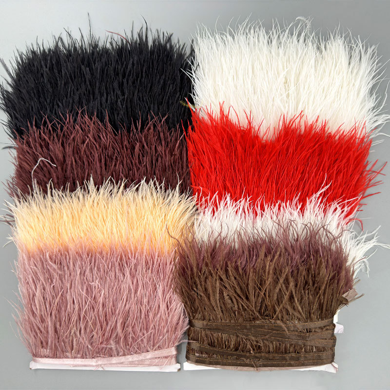 1-10M Colorful Ostrich Feather - Fringe Ribbon Sewing review and price
