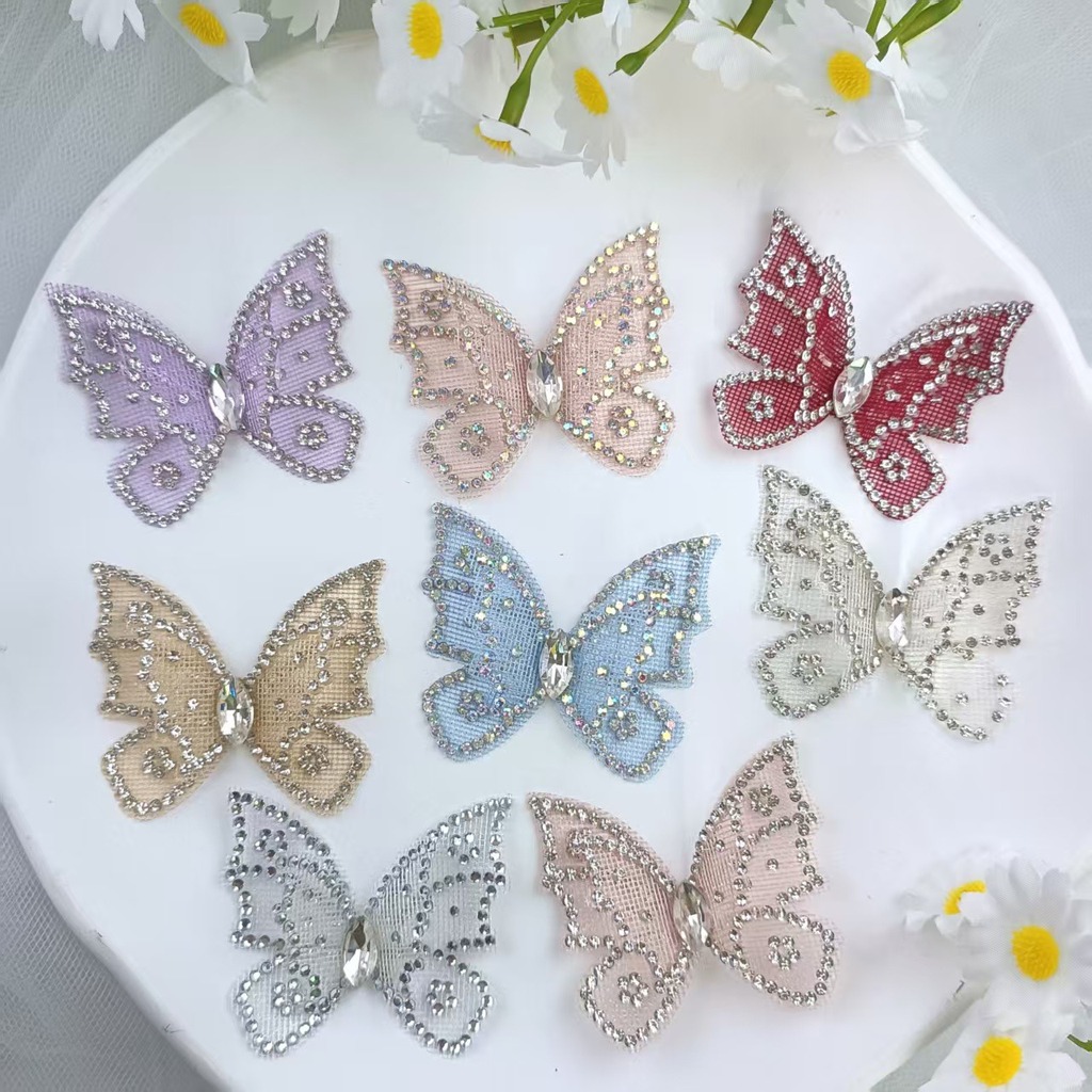 Rhinestone Butterfly Lace Appl - Sew On Rhinestone review and price